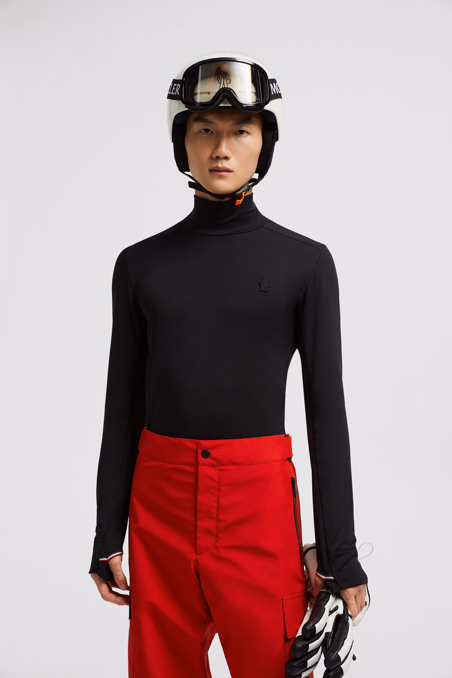 Polartec® Turtleneck Men Black Moncler 0